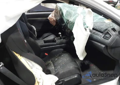 2018 Honda Civic Si z USA, uszkodzony, nr VIN 2HGFC3A50JH754608